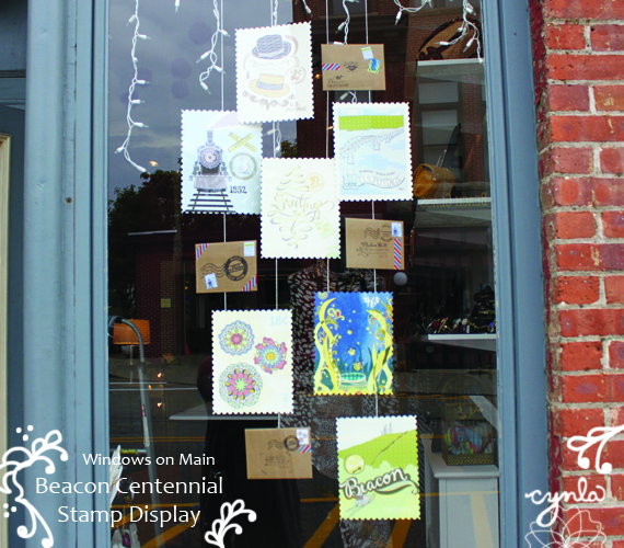 Cindy LaColla's Beacon Window Display