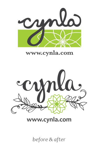 logo Refreshed - Cynla greeting cards & design