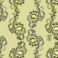 riverbed in green pattern by cynla